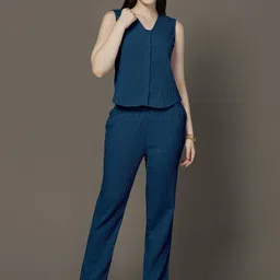 OMPAX Sleeveless Top With Trouser Co-Ords-picture-32