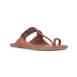 Bata Women Tan Kolhapuri-image-89