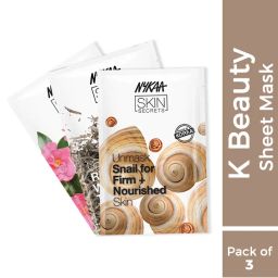 nykaa skin Nykaa Naturals K-Beauty Sheet Masks Combo-picture-35