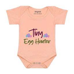 Arvesa Tiny Egg Hunter Printed Romper-picture-45