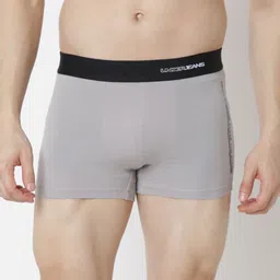 UnderJeans by Spykar Outer Elasticated Printed Short Trunk UJNPTS082LTGREY-picture-14