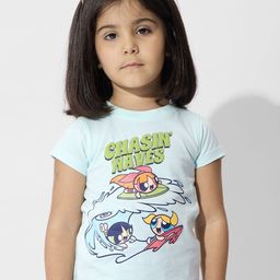 The Souled Store Girls Printed T-shirt-image-80