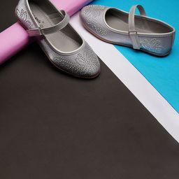 BOYZ N GALZ Girls Embellished Party Mules Flats-image-79