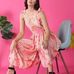 KWEEN Women Printed Maxi Jumper Dress-image-33