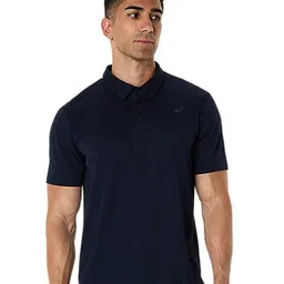 ASICS Men Typography Printed Polo Collar T-shirt-image-55