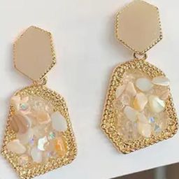 SZN Geometric Drop Earrings-16