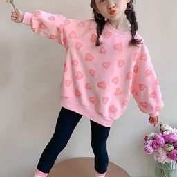 YK Girls Conversational Printed Long Sleeves Sweatshirt-image-116