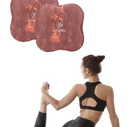 WiseLife 2Pcs Professional Grip & Support Knee & Elbow Cushion Pad Extra Cushions-image-32