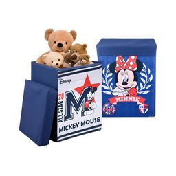 YK Blue & White 2 Pieces Disney Mickey Printed Regular Multi-Utility Organisers-image-86
