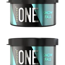 INVOLVE Pack Of 2 Snowfall Fiber Car Air Freshener 40 g Each-30