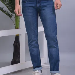 COBB Men Slim Fit Light Fade Jeans-image-3