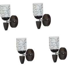SOMIL Black Glass Cylinder Wall Lamps-image-97