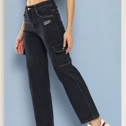 CORSICA Women Black Cotton Stretchable Jeans-picture-29