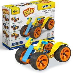 Zephyr Blix Cars 1 Construction Set Multicolor - 45 Pieces-image-25