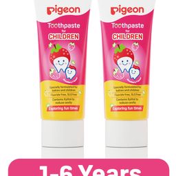 Pigeon Children Toothpaste Strawberry 45 gm - Pack Of 2-18