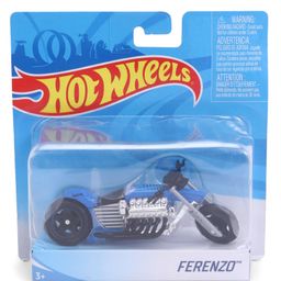 Hot Wheels Die Cast Free Wheel Street Power Bike - Blue-91