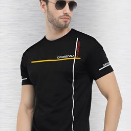 REYA Men Printed Pockets T-shirt-image-82
