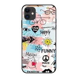 QRIOH Typography Printed iPhone 12 Mini Back Case Mobile Accessories-39