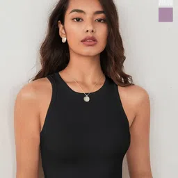 KERI PERRY Women Pack Of 3 Ribbed Tank Crop Top-image-39