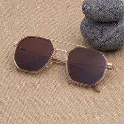 Ted Smith Unisex Aviator Sunglasses with Polarised and UV Protected Lens-15