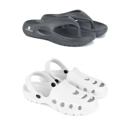 PENNEN Men Set Of 2 Thongs & Clogs Flip Flops-picture-20