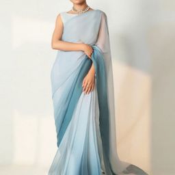 BAESD Ombre Pure Georgette Designer Saree-picture-28