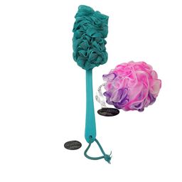 ALLURE Set Of 2 Long-Lasting Mesh Loofah-8