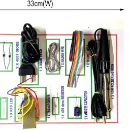 Full Wave Bridge Rectifier Physics Investigatory Kit DIY with Report Educational Electronic Hobby Kit-19