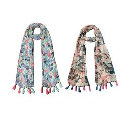 StoleVilla Floral Chiffon Stoles-image-38