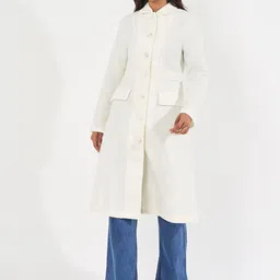 Styli Women Single-Breasted Overcoat-image-7