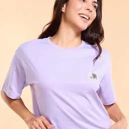 Enamor Graphic Printed Pure Cotton Lounge T-Shirt-image-51