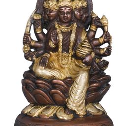 Exotic India Brown Religious Idol Showpiece-image-82