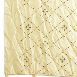LOOM LEGACY Floral Embroidered Sequinned Chiffon Dupatta image 5