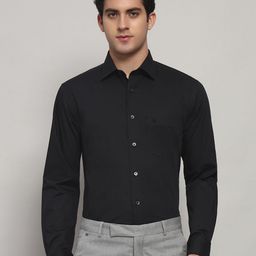 Cantabil Men Solid Formal Shirt-image-23