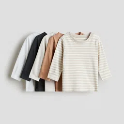 H&M 5-Pack Cotton T-shirts-image-86