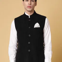 Givo Men Woven Nehru Jackets-image-39
