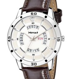 HMXT Men Dial & Leather Straps Analogue Watch HMXT-25-image-13