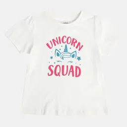 MINI KLUB Girls Graphic Printed Round Neck Cotton Top-picture-47