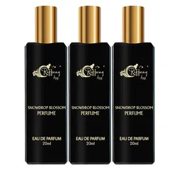 riffway Set Of 3 Snow Drop Blossom Long Lasting Eau De Parfum - 20 ml Each image 3