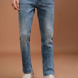 HIGHLANDER Men Straight Fit Light Fade Stretchable Jeans-picture-43