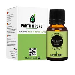 EARTH N PURE Rosemary Oil Natural & Therapeutic Grade- 15 ml-37