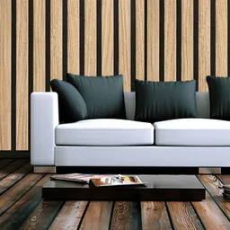 INDIAN ROYALS Brown & Black Home Dcor Printed Self-Adhesive & Durable Wall Sticker-image-38