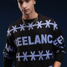 HIGHLANDER Men Typography Printed Pullover-image-14