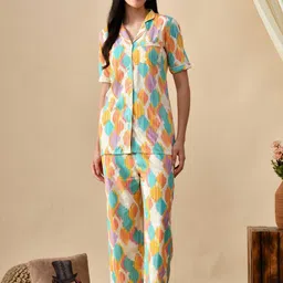Mintmarie Women Printed Night suit-picture-3