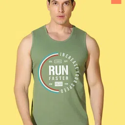 WOOSTRO Pack Of 2 Printed Combed Cotton GymInnerwear VWS26(BKLN ORANGE)(RUN LGTGREEN)-image-51