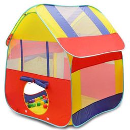 Toyshine Foldable Pop Up Play House - Multicolour image 4