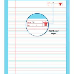 target publication pvt ltd Target Four Line Ruled Small Notebooks Pack of 12 - 172 Pages each image 4