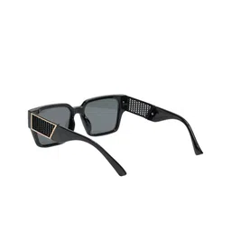 ZAADRAN Unisex Square Sunglasses with Polarised and UV Protected Lens image 4