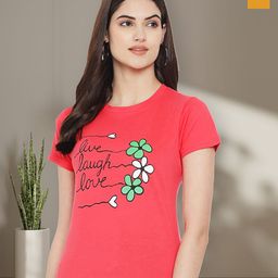 Dreambe Women Typography 2 Printed T-shirt-picture-31