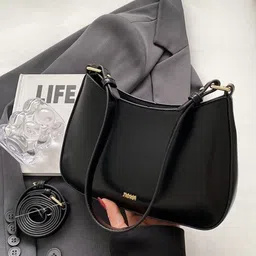 StyleCast Women Solid Baguette Shoulder Bag-picture-6